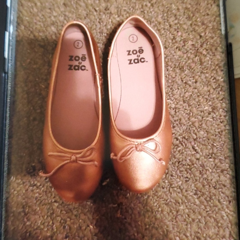 Girls Ballet shoes size 2 Gently worn